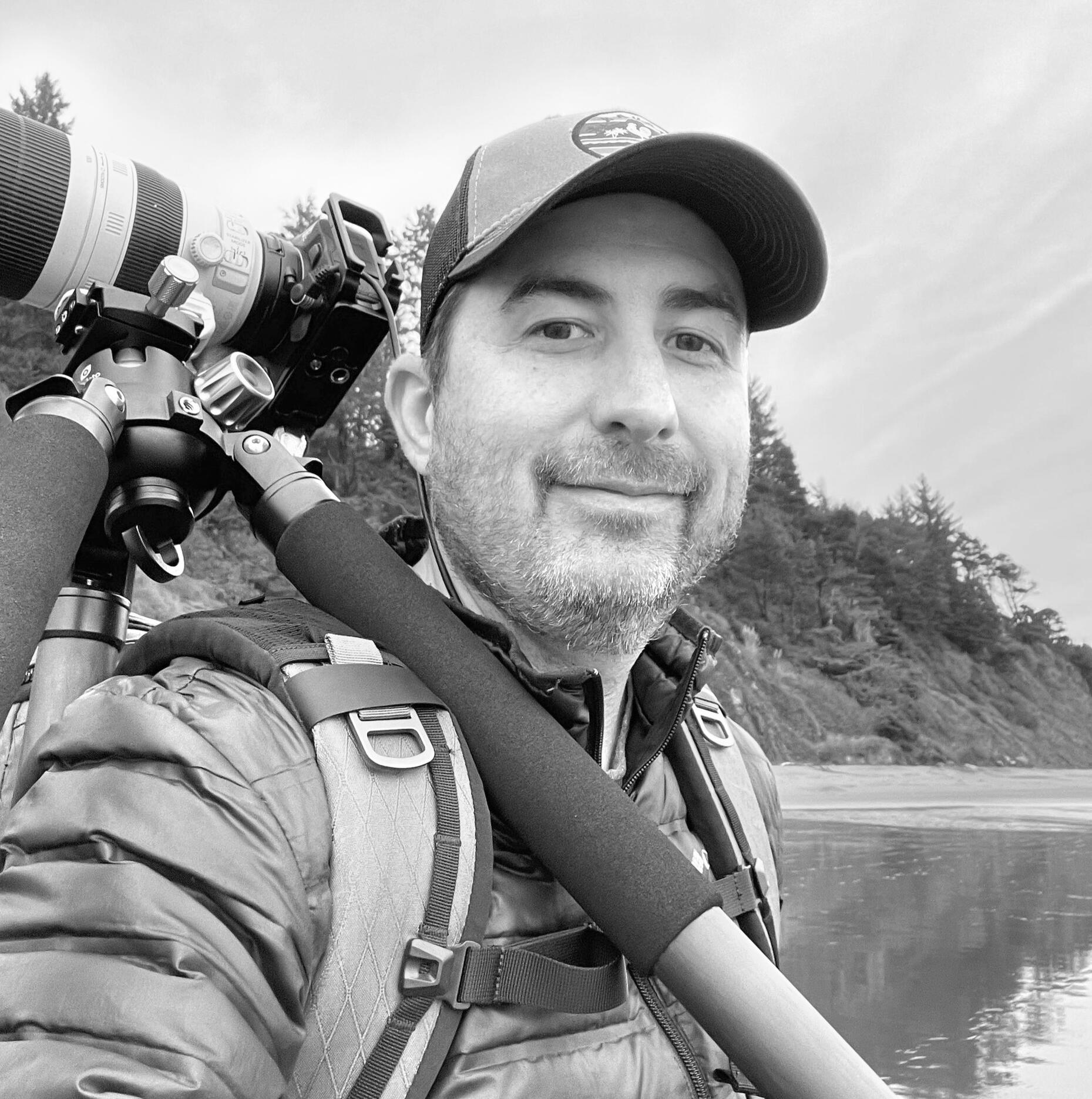 Adrian Klein - out in field on the Oregon Coast Adrian Klein - out in field on the Oregon Coast